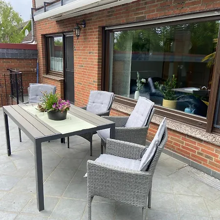 Mit Garten Am Niederrhein 公寓