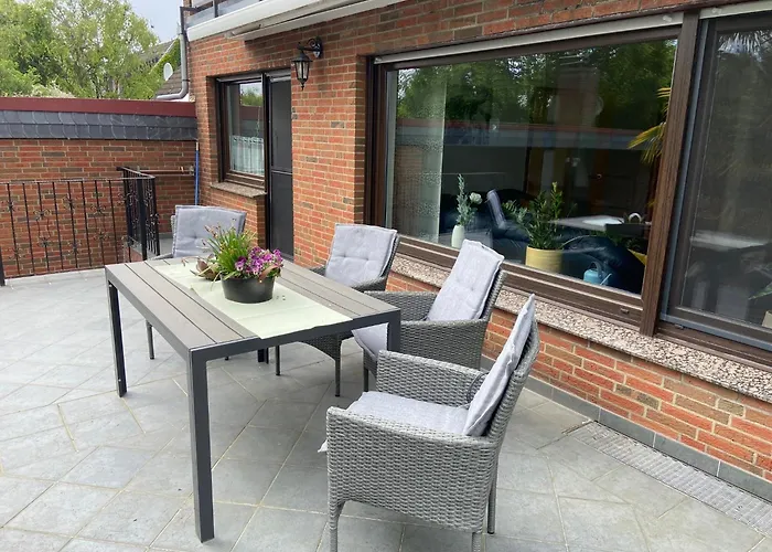 Mit Garten Am Niederrhein 公寓